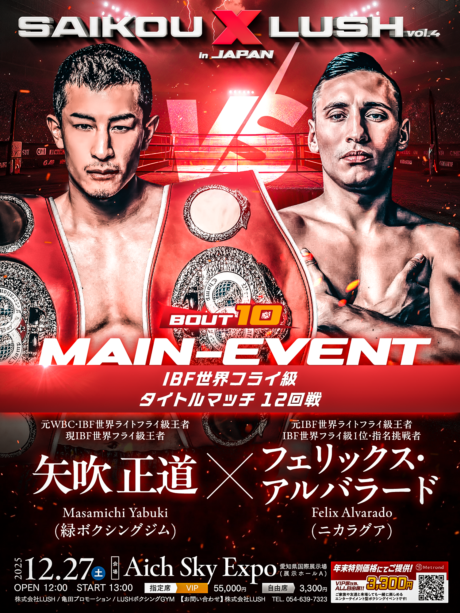 ボクシングチケット NTTドコモ presents Lemino BOXING 世界タイトルマッチ | チケットぴあ