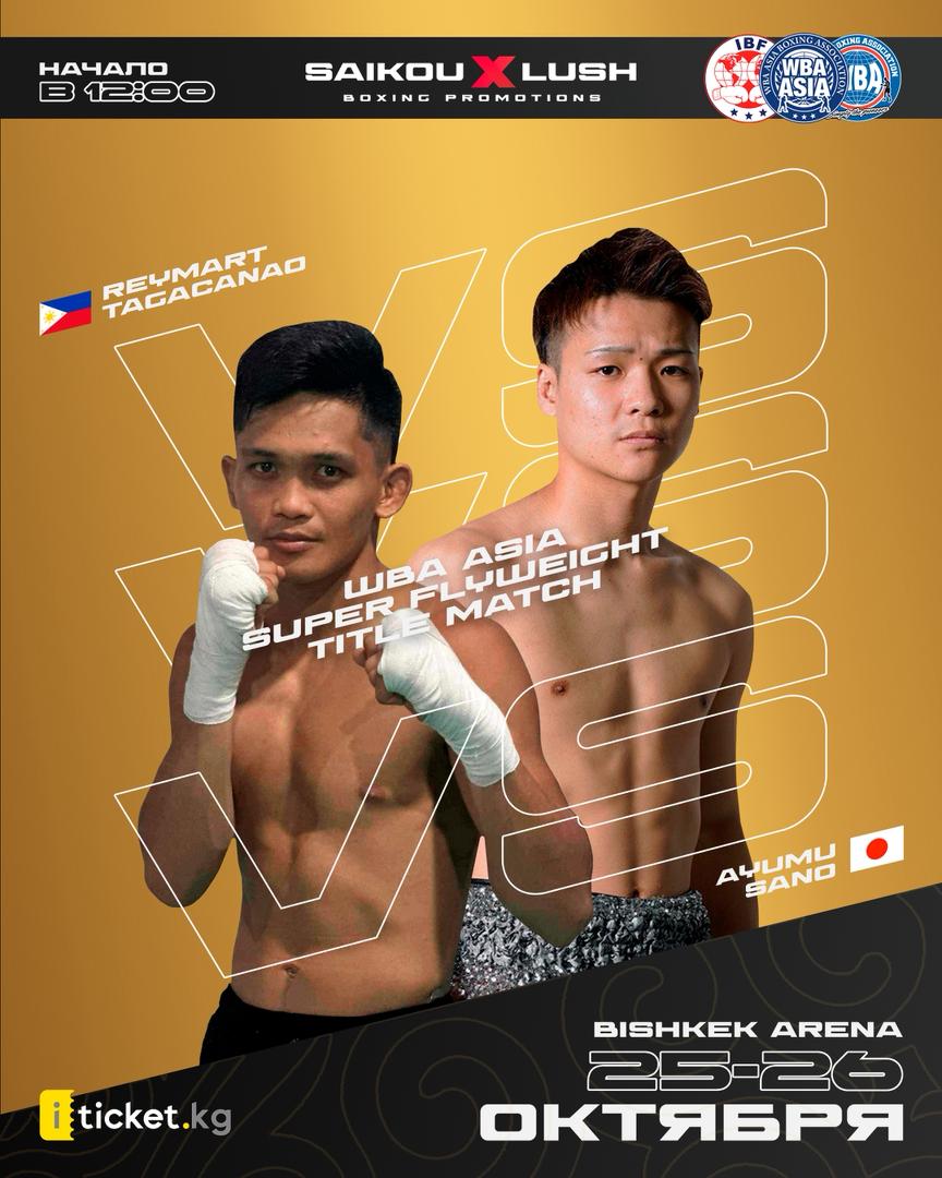 ボクシングイベント: 村田 vs ブラント 2 ・非売品。 2025年10月25日